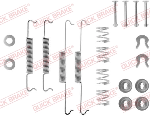 Accessory Kit, brake shoes